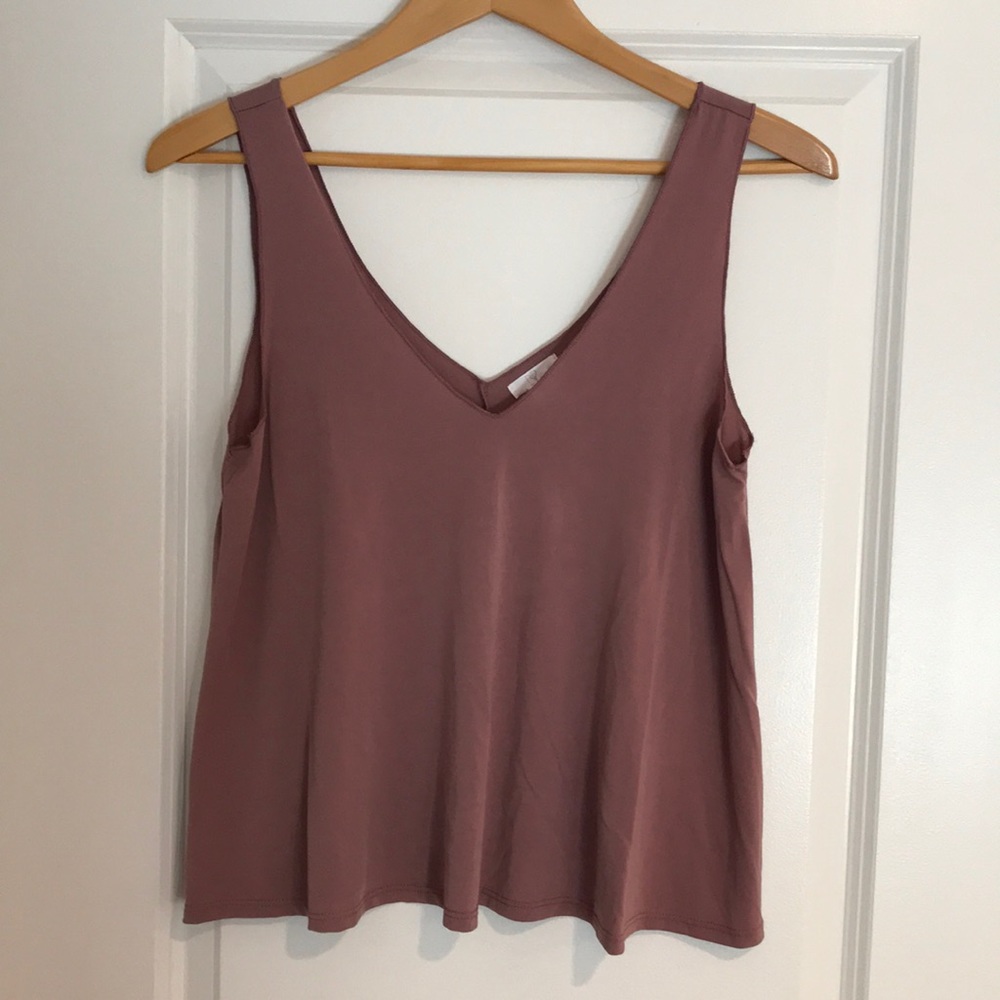 BP Mauve V-Neck Tank
